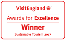 Visit England Sustainable Tourism Winner 2017