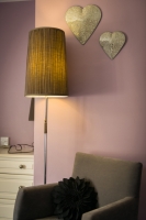 Twin Bedroom with En-suite: Bedside Table Lamp