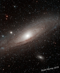 Andromeda Galaxy by Stuart Murray