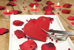 Valentines Heart and Dining Set