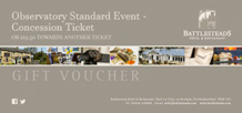 Observatory Standard Event - Concession Ticket